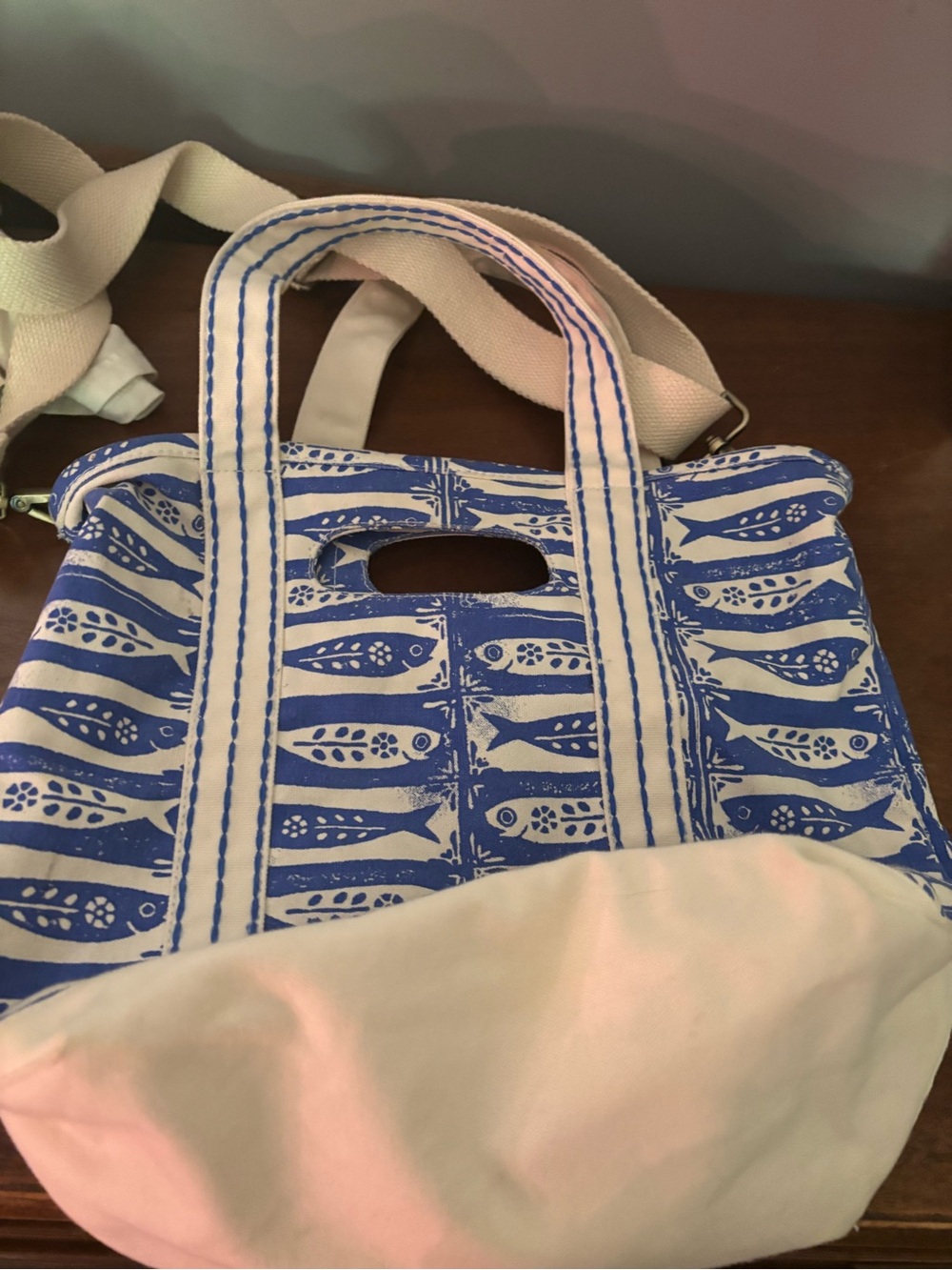 Free People We the Free Mini Caravan Fish Tote - Picture 3 of 5